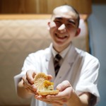 銀座 しのはら - フォアグラ最中