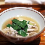 銀座 しのはら - 鍋物　ツキノワグマ　イノシシ