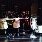 DiningBarSinzan - ノンアルコールのスパークリング＆ワイン