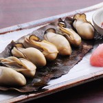 Riki - 江田島産牡蠣昆布焼 1,200円 (0月〜３月頃)