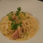 パスタピッコラ - キムチベーコンクリームパスタ