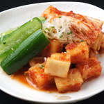 Assorted kimchi