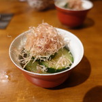 ますぶち - ズッキーニのお浸し