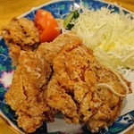 Taishuu Horumon Tatsuya - 唐揚げ  衣もお肉もうましっ！