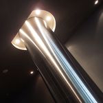 サントリー 天然水のビール工場 東京・武蔵野ブルワリー - 実際の排熱管