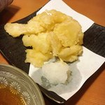 Sushi Izakaya Yataizushi - ガリの天ぷら 酒のつまみにハマりそう