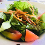 TRATTORIA OBEROI BALI - ランチセット前菜のサラダ