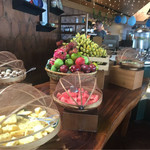 Anantara Uluwatu Bali Resort - 朝食ビュッフェ（フルーツ）