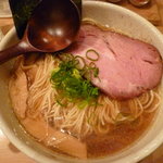中華蕎麦 蘭鋳 - 中華そば大盛り８００円 5/27/'11