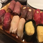 渋谷 桜丘 肉寿司 - 