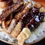 稲与 - ミソカツ丼（日替定食）