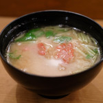 入船寿司 - きんきの味噌汁