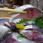魚魚屋 - 活サバ(天然）900円