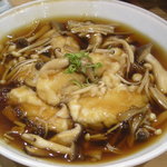 芦屋亭 - 揚げだし湯葉のきのこあんかけ
