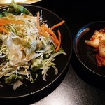 焼肉 いしび - 焼肉ミックス&ハーフ麺 1,000円