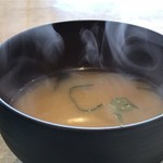 やきそば専門店 ばんばん - ワカメの味噌汁付き（２０１８．１．２５）