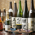 日本酒各种10种以上