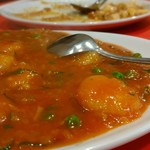 中国料理 沙流川 - エビチリ