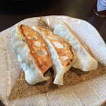 越後秘蔵麺　無尽蔵  - 特製餃子(３ヶ259円)