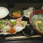 ようちゃん - お造り定食(1000円！！)