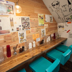 ララカレーハママツ - 奥にも４席！