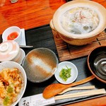 日本の味 和 - 「蜆うどん」と「舞茸小天丼」