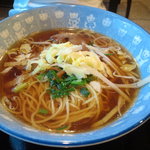神仙閣 - 半チャンラーメンのラーメン
