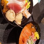 海鮮丼 若狭家 - 扇丼