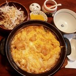 喫茶 俺ん家゛ - 鍋焼きうどん　800円　2018/01