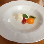 イタリア食堂&自然派ワイン colico - デザート  ゆずのパンナコッタ