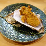 鮨松榮 - 牡蠣フライ