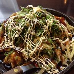 Okonomiyakiteppanizakayadaishou - マヨもたっぷり。