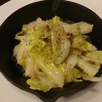 ピッツェリア トラットリア レプロット - アンチョビ白菜　500円