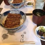 Kappou kabayaki yokohama yasohachi - ぽんころ鰻丼と肝吸い
