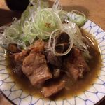 煮込み　ねぎ添え