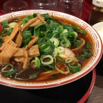 麺屋7.5Hz - 【再訪】中華そば(大)＋ライス