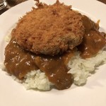 さふらん - ハンバーグフライカレー