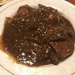 割烹 茂 - 牛タンワイン煮