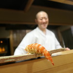 東麻布 天本 - 大分豊後水道の車海老