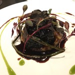 D'ORO HATSUDAI - 天草産イノシシの赤ワイン煮込み