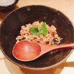 鳥しき - 2018.1.  そぼろ丼ハーフ