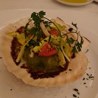 クラシコ・クッチーナ・イタリアーナ - 前菜 ホタテのバジル焼き