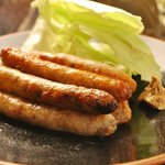 田舎 - パリッと旨いソーセージ。お酒のあてに是非！