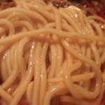 四川担担麺 阿吽 - 麺　アップ