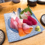 刺盛り 3種(680円)→5種(サービス)