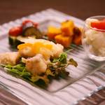 Seasonal ingredients! ! Everything changes daily! ! Obanzai, tapas, various fish sashimi, etc.! !