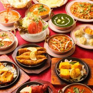 【2小時吃喝無限暢飲3600日圓】料理18種・印度威士忌供應