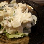 大将のポテトサラダ（５００円）。