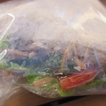 Boulangerie K YOKOYAMA  - ピタパンサンド　ごぼうサラダ