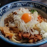 麺や 蒼 - 汁なしそば